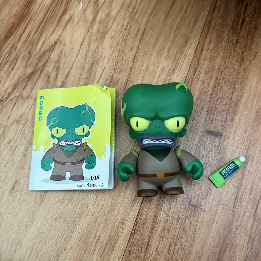 Kidrobot Futurama Series 1 Morbo 3" Mini Vinyl Figure No Box